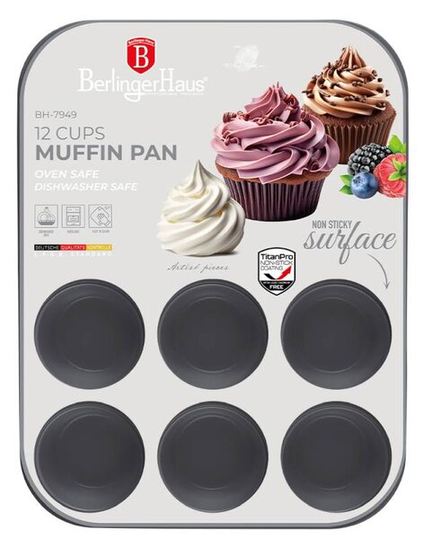 Forma na muffiny s nepřilnavým povrchem 12 ks Aspen Collection
