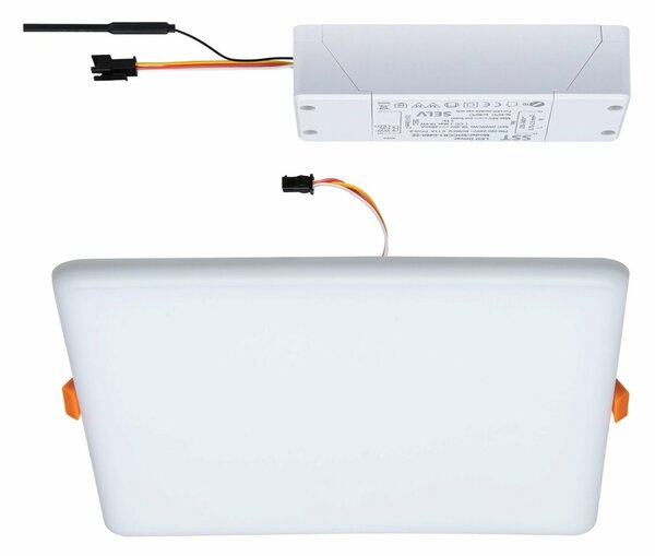 PAULMANN Smart Home Zigbee LED vestavné svítidlo Veluna VariFit měnitelná bílá 215mm x 215mm IP44 17W 953.85