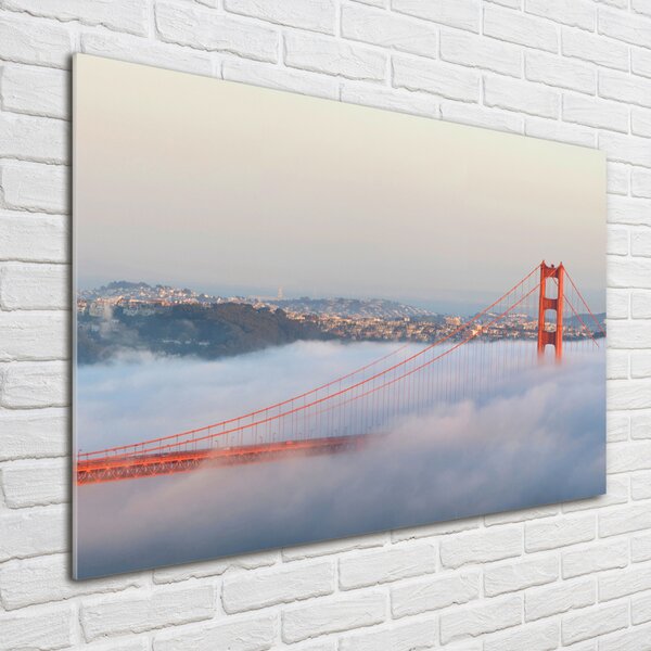Foto obraz sklo tvrzené Most San Francisco osh-4223048