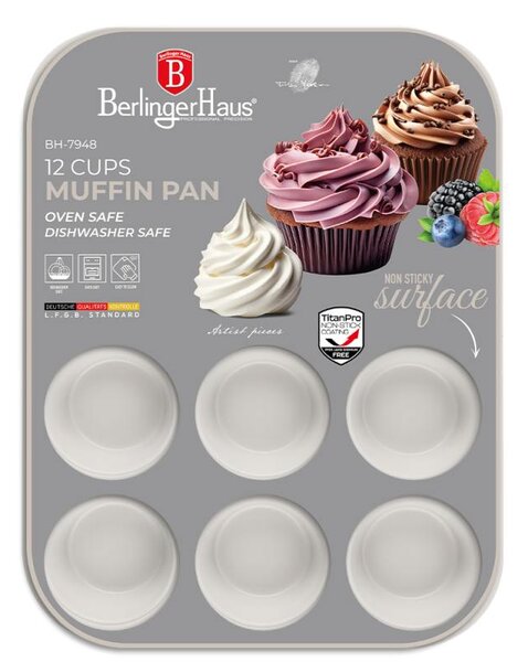 Forma na muffiny s nepřilnavým povrchem 12 ks Sahara Collection