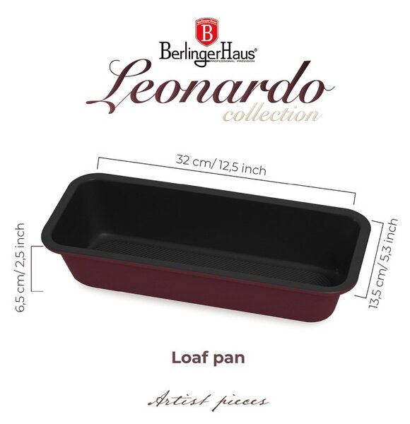 Forma na biskupský chlebíček s titanovým povrchem Leonardo Collection