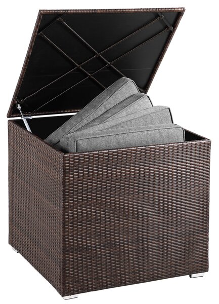 Deuba Úložný box 75x75x70 cm - hnědý