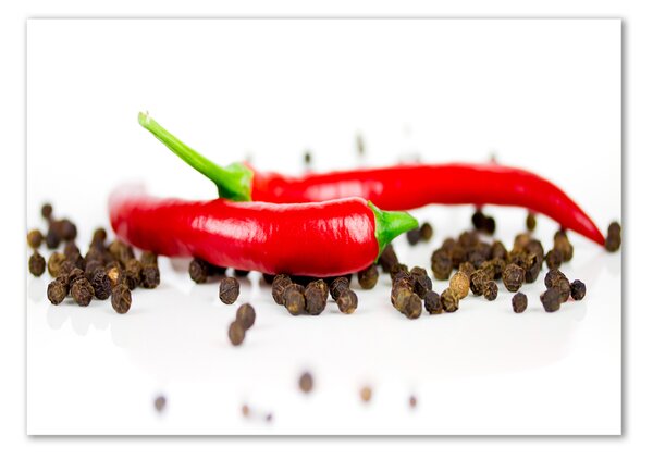 Foto obraz fotografie na skle Chilli a pepř osh-43194719