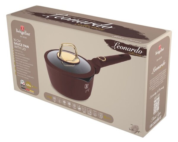 Rendlík s poklicí s titanovým povrchem 16 cm Leonardo Collection
