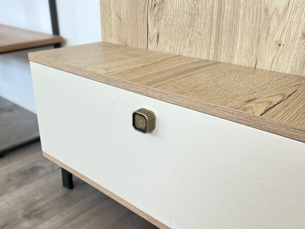 In-Design Nábytková knopka Nancy staromosaz