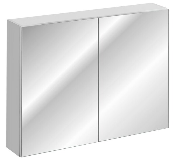 Koupelnová zrcadlová skříňka LEONARDO WHITE 90 cm