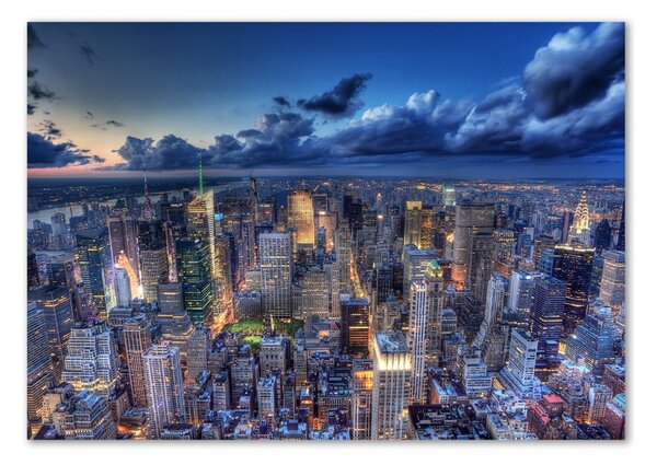 Moderní foto obraz na stěnu New York ptačí pohled osh-43839056