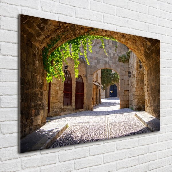 Foto obraz fotografie na skle Okouzlující ulička osh-43877162