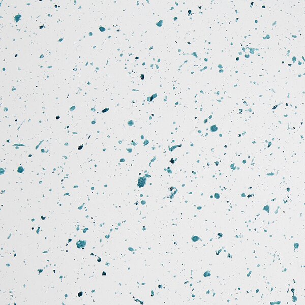 Odkládací stolek CAORIA 40 cm 40 cm Terrazzo efekt Bílé terrazzo