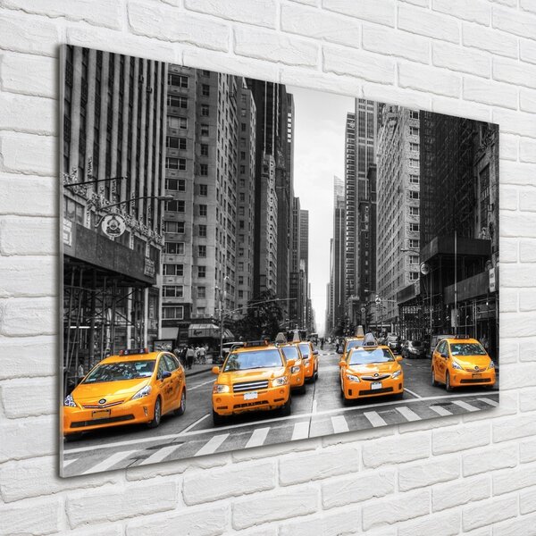 Foto-obraz fotografie na skle Taxi New York osh-44846834