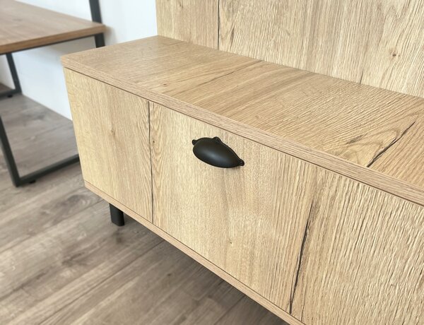 In-Design Nábytková úchytka SARDENA černá matná