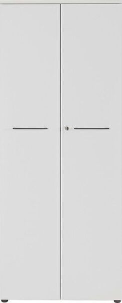 Světle šedá kancelářská skříň Germania Agenda 4237 197 x 80 cm