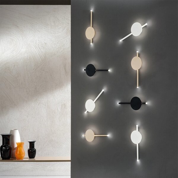 Ondaluce - LED Stmívatelné nástěnné svítidlo JAMES LED/16W/230V černá