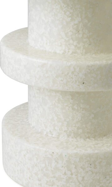 Normann Copenhagen Stolička Bit Stack, white / white