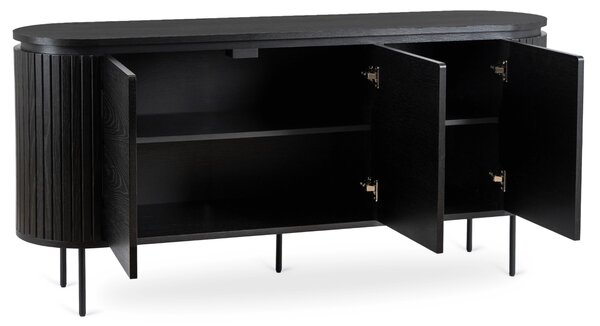 Skříňka Back 160 (černá). Akce -20%