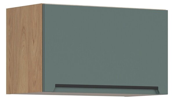 BRW Kuchyně Family Line Iris GO-60/36-O, dub hikora/boho green matt