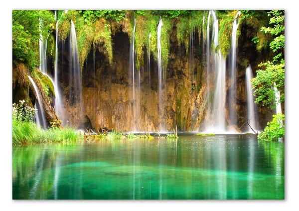 Foto obraz skleněný horizontální Plitvická jezera osh-47053009