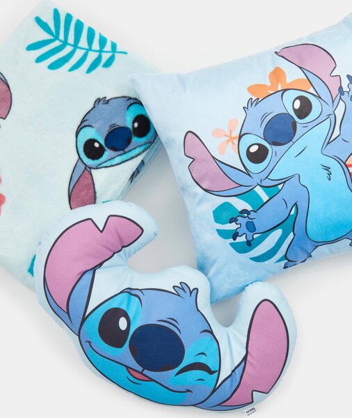 Sinsay - Povlak na polštář Lilo & Stitch - světle modrá