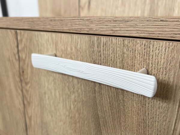 In-Design Nábytková úchytka Woody bílá