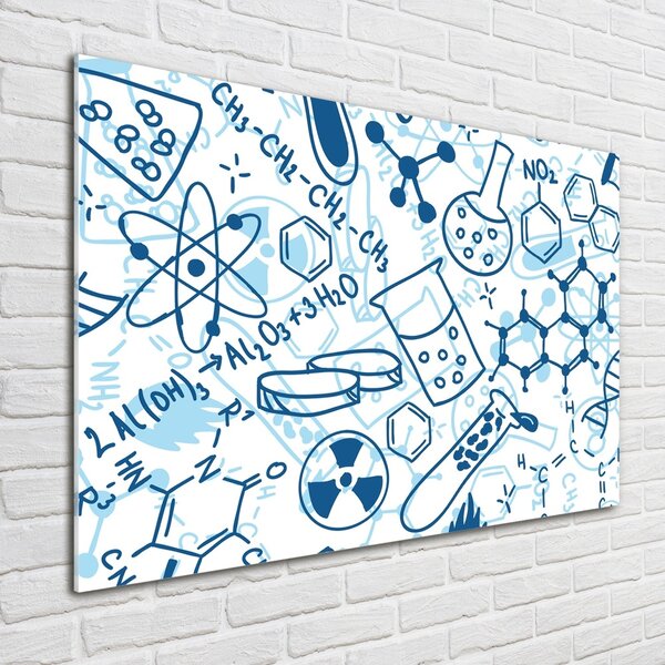 Foto-obrah sklo tvrzené Chemie pozadí osh-48800074