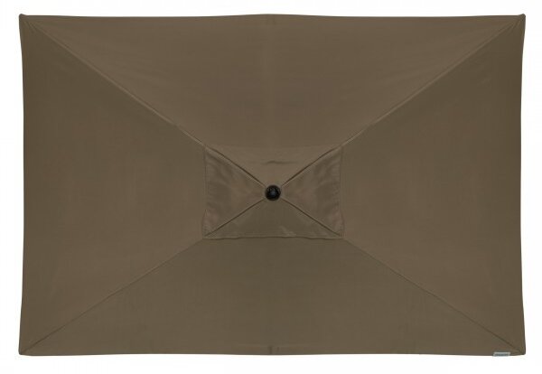 Doppler ACTIVE zahradní slunečník 300 x 200 cm hnědá