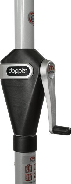 Doppler ACTIVE zahradní slunečník 210 x 140 cm hnědá