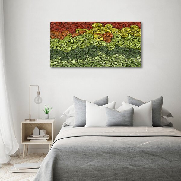 Foto obraz canvas Barevné vlny oc-50319349