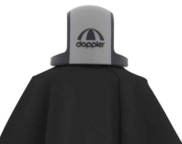 Doppler EXPERT zahradní slunečník 220 x 140 cm černá