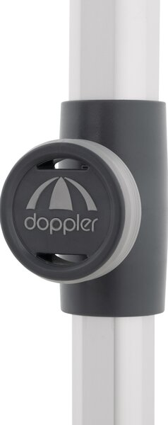 Doppler EXPERT zahradní slunečník 220 x 140 cm černá