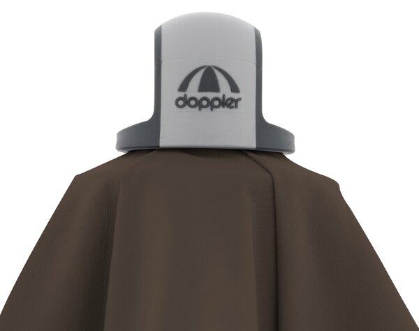 Doppler EXPERT zahradní slunečník 220 x 140 cm hnědá