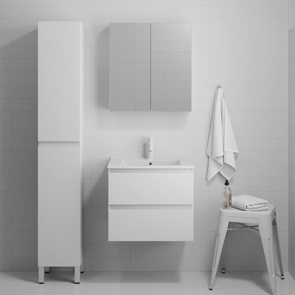 Koupelnová skříňka KENWOOD 186 cm bílá