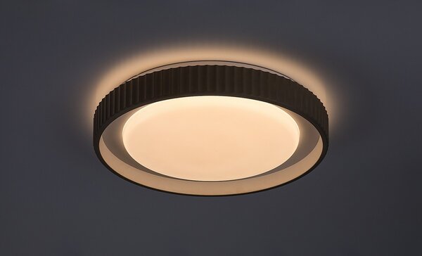 Rabalux 71345 LED přisazené stropní svítidlo Pastello | 48W integrovaný LED zdroj | 2800lm | 3000-6500K | dálkové ovládání | stmívač | béžová