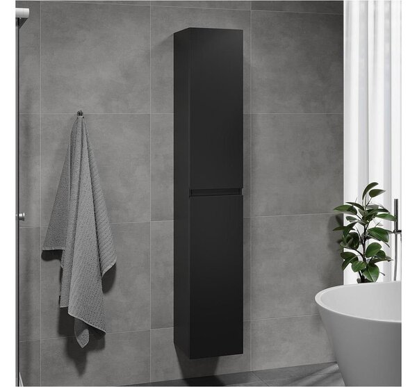 Koupelnová skříňka KENWOOD 186 cm černá