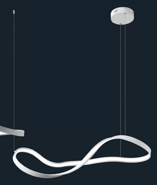 Redo Závěsné LED svítidlo Nubo, š. 940 mm, 4000K Barva: Bílá