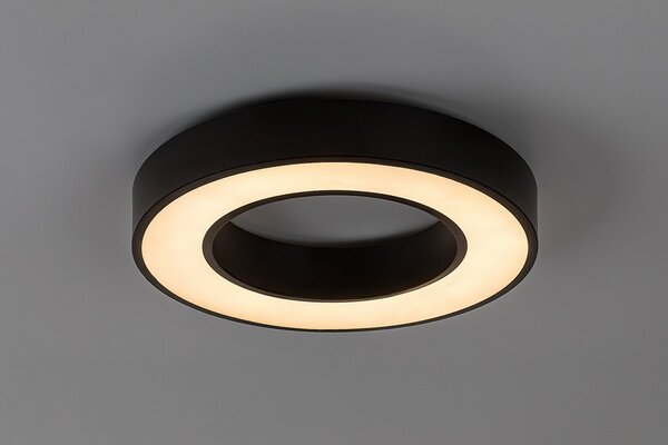 Rabalux 71360 LED přisazené stropní svítidlo Cirano | 24W integrovaný LED zdroj | 1420lm | 3000/4000/6000K | černá