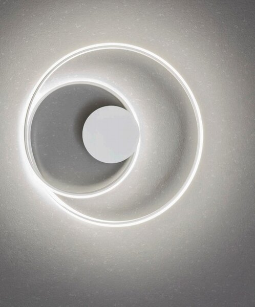 Redo Nástěnné/stropní LED svítidlo Torsion ø 550 mm, 3000K Barva: Bílá