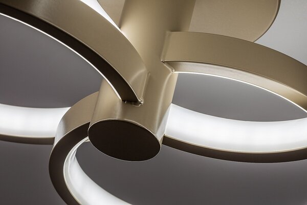Rabalux 71400 LED přisazené stropní svítidlo Isidora | 32W integrovaný LED zdroj | 2560lm | 3000-6500K | dálkové ovládání | stmívač | béžová