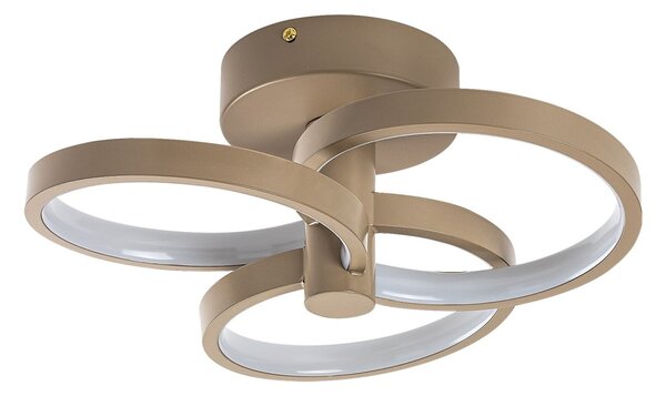 Rabalux 71400 LED přisazené stropní svítidlo Isidora | 32W integrovaný LED zdroj | 2560lm | 3000-6500K | dálkové ovládání | stmívač | béžová