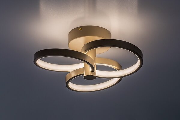 Rabalux 71400 LED přisazené stropní svítidlo Isidora | 32W integrovaný LED zdroj | 2560lm | 3000-6500K | dálkové ovládání | stmívač | béžová