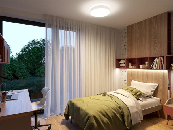 Led2 Stropní LED svítidlo RINGO 45 cm Barva: Bílá, Stmívání, řízení: DALI/PUSH