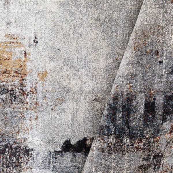 Kobercový ráj Moderní kusový koberec Sienna 05 Abstraktní šedý Rozměr: 120x170 cm