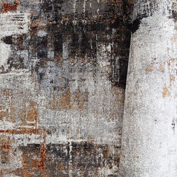 Kobercový ráj Moderní kusový koberec Sienna 05 Abstraktní béžový šedý Rozměr: 120x170 cm