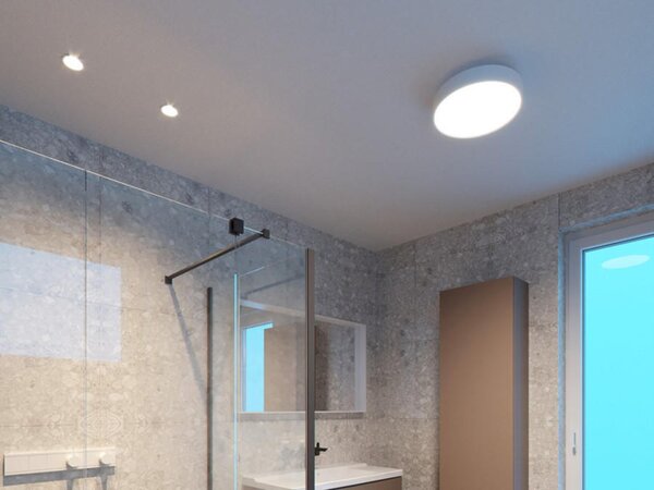Led2 Stropní LED svítidlo RINGO 45 cm Barva: Bílá, Stmívání, řízení: DALI/PUSH