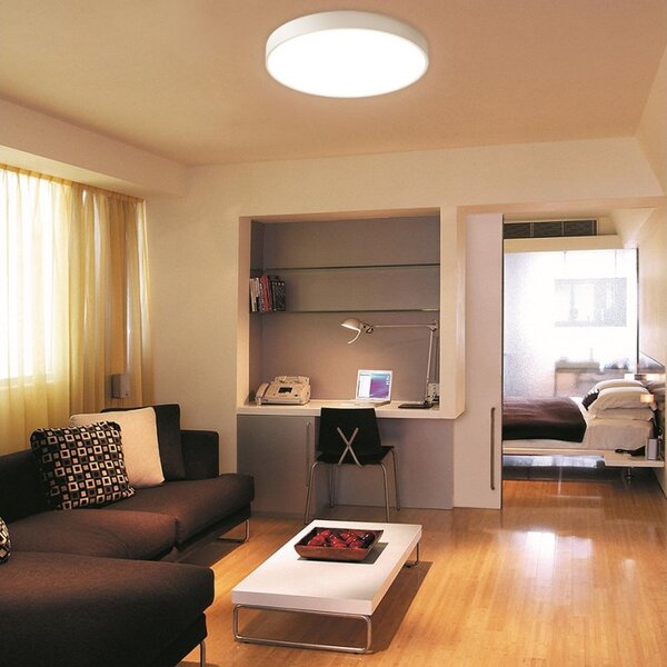 Led2 Stropní LED svítidlo RINGO 60 cm UP/DOWN Barva: Bílá, Stmívání, řízení: ON/OFF (bez stmívání)