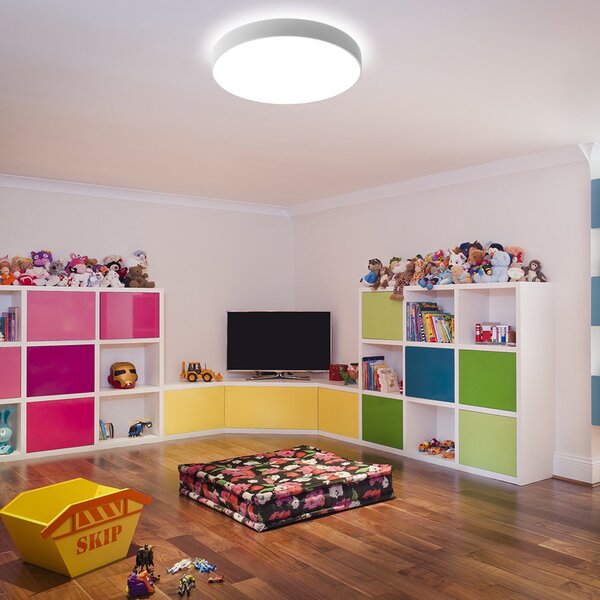 Led2 Stropní LED svítidlo RINGO 60 cm UP/DOWN Barva: Bílá, Stmívání, řízení: ON/OFF (bez stmívání)