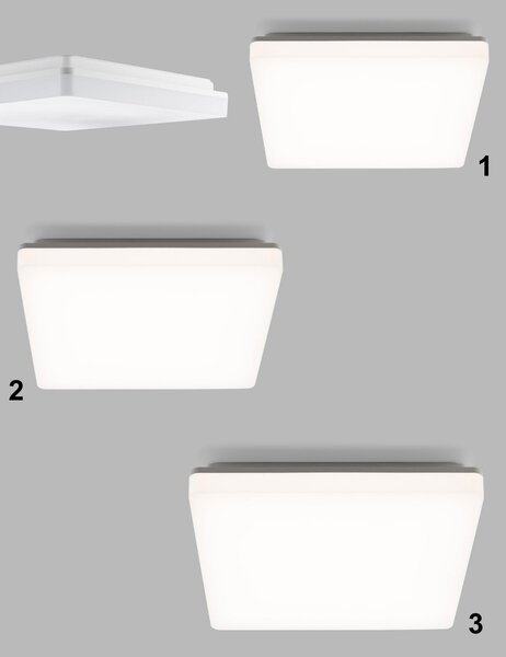 Led2 Stropní LED svítidlo SQUARE II ø 40 cm, IP54