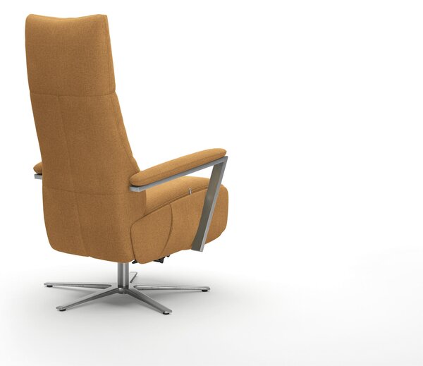 RELAXAČNÍ KŘESLO, textil, hořčicově žlutá Sit & More - Online Only křesla & taburety, Online Only