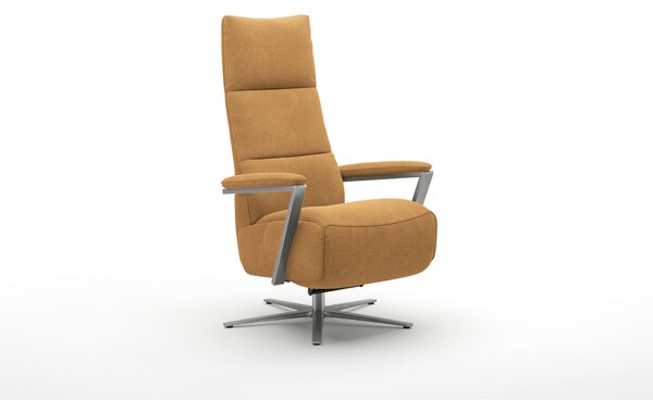 RELAXAČNÍ KŘESLO, textil, hořčicově žlutá Sit & More - Online Only křesla & taburety, Online Only