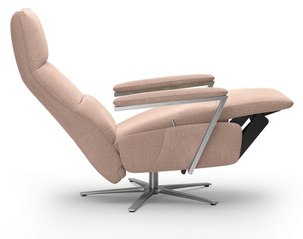 RELAXAČNÍ KŘESLO, textil, starorůžová Sit & More - Online Only křesla & taburety, Online Only