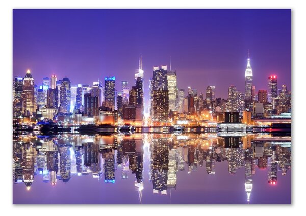 Foto obraz sklo tvrzené Manhattan New York osh-52706281